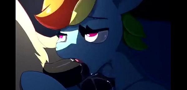  My little pony blowjob gif